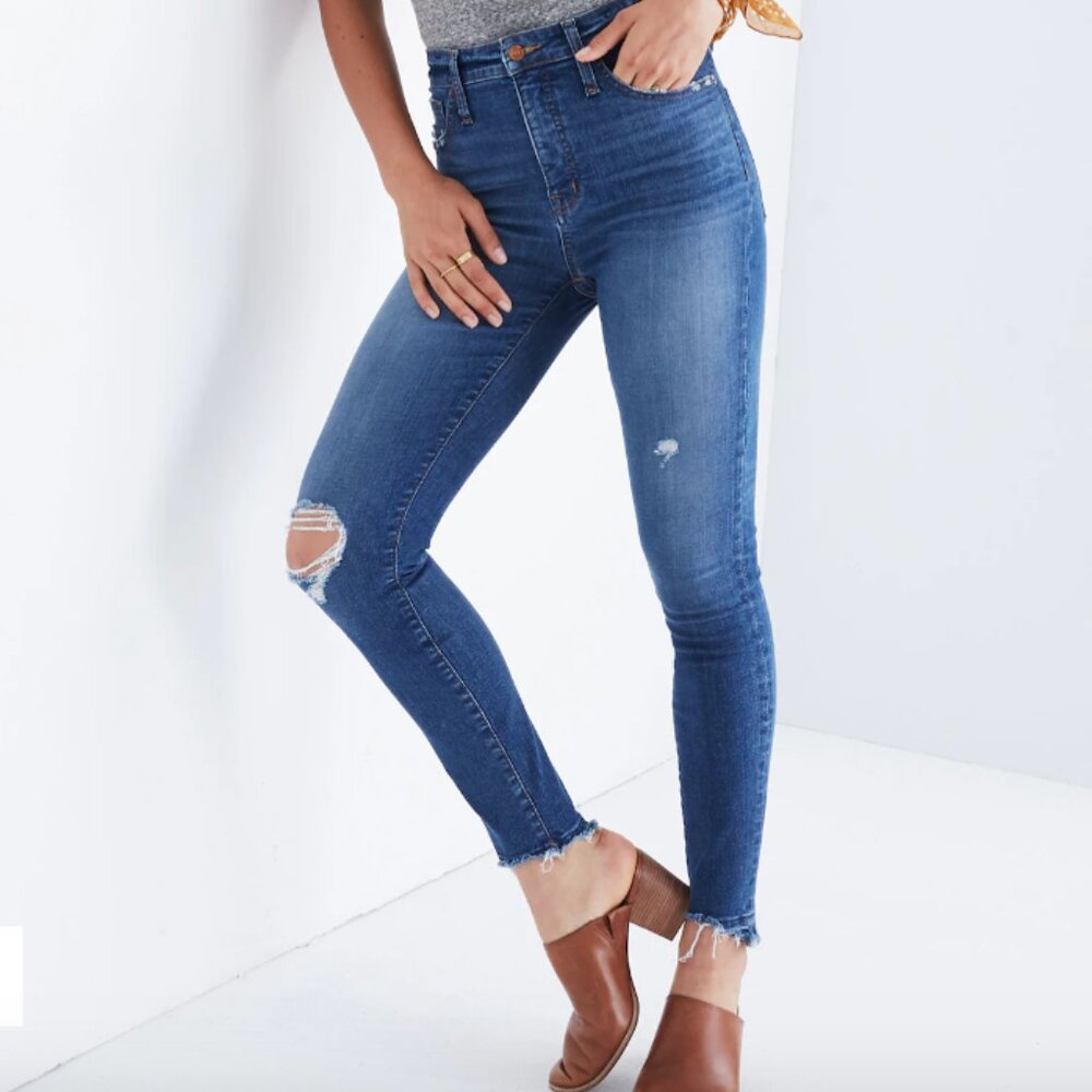 Madewell High Rise Skinny Jeans